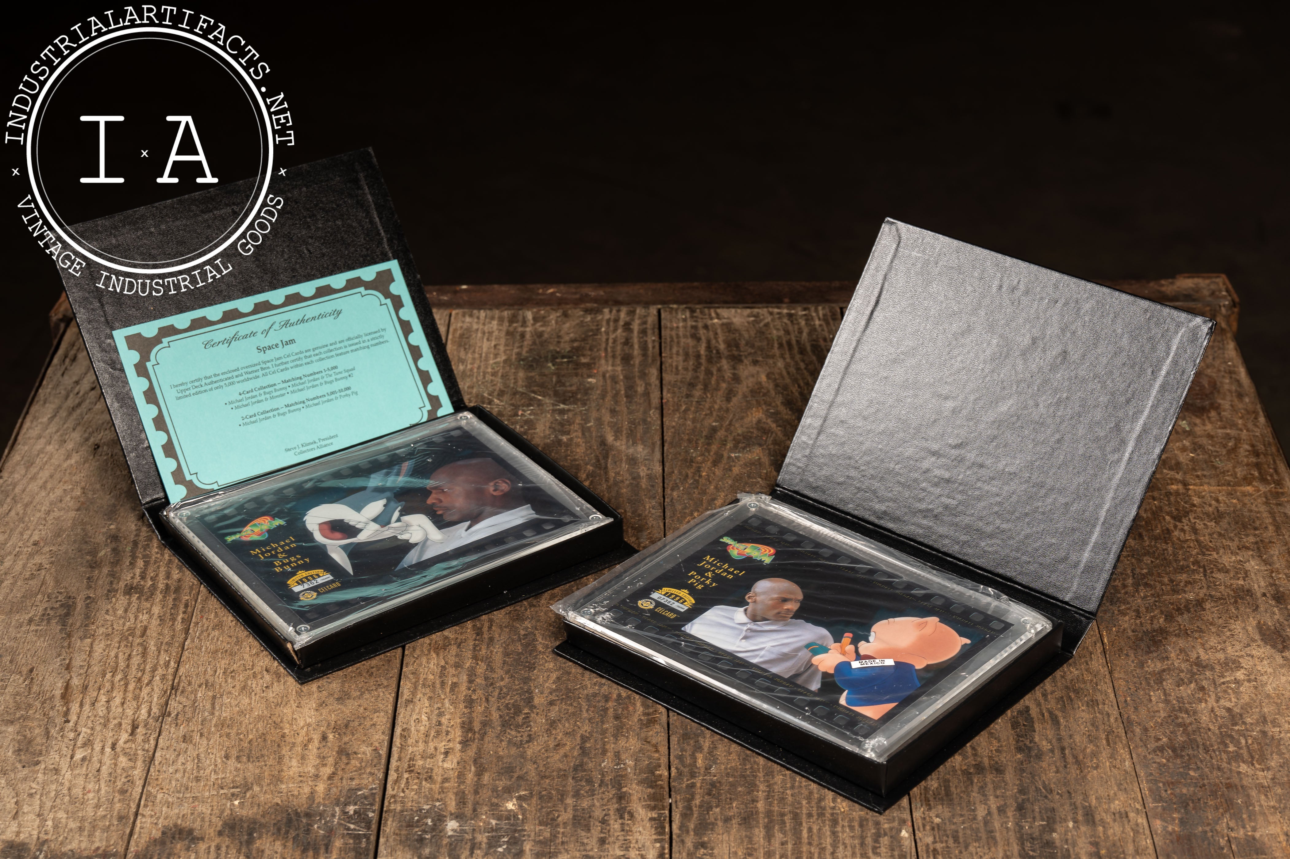 Michael Jordan/Space Jam 1996 Upper Deck Celcards – Industrial Artifacts
