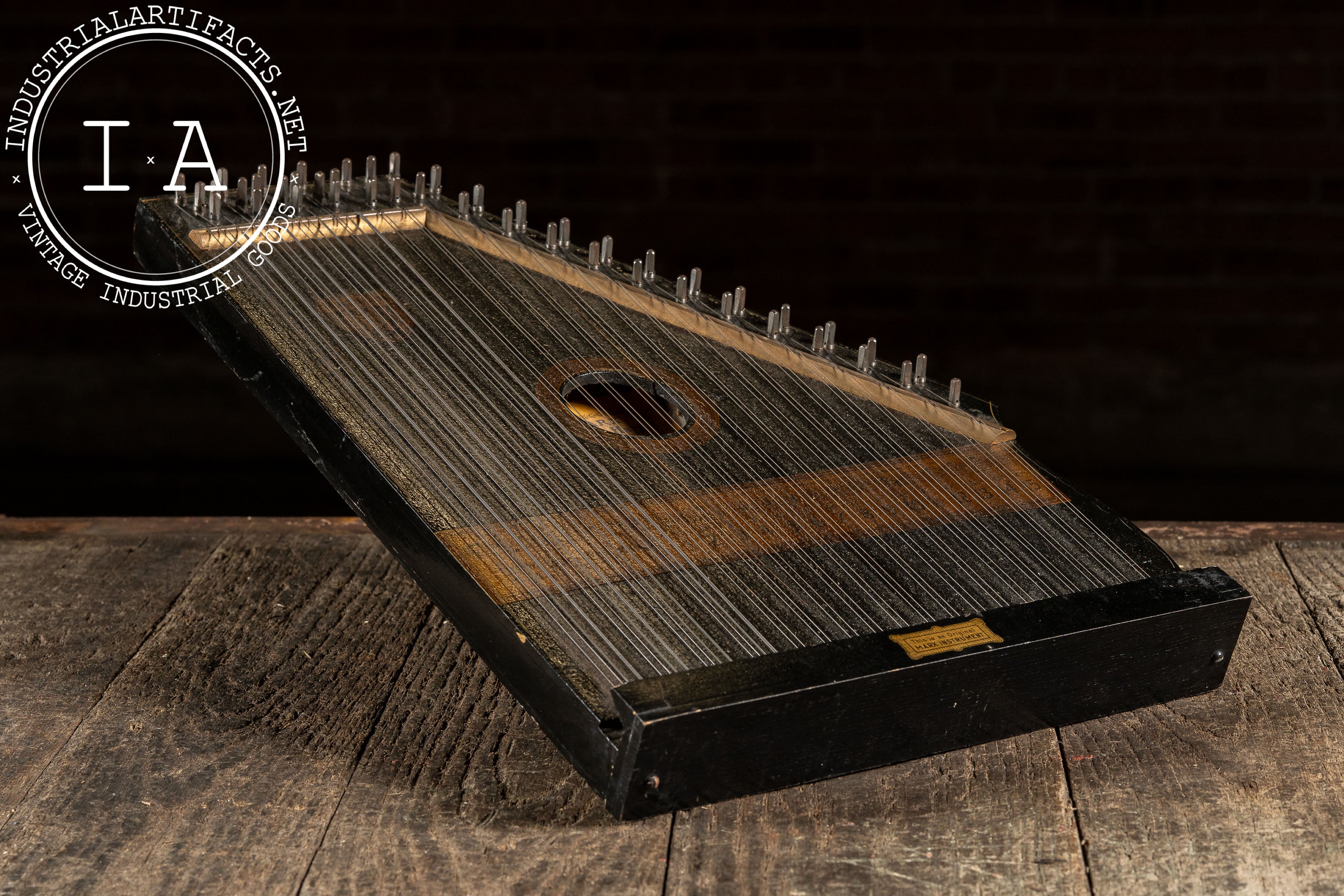 Early 20th-Century Liberty Harp Zither by Marx – Industrial Artifacts