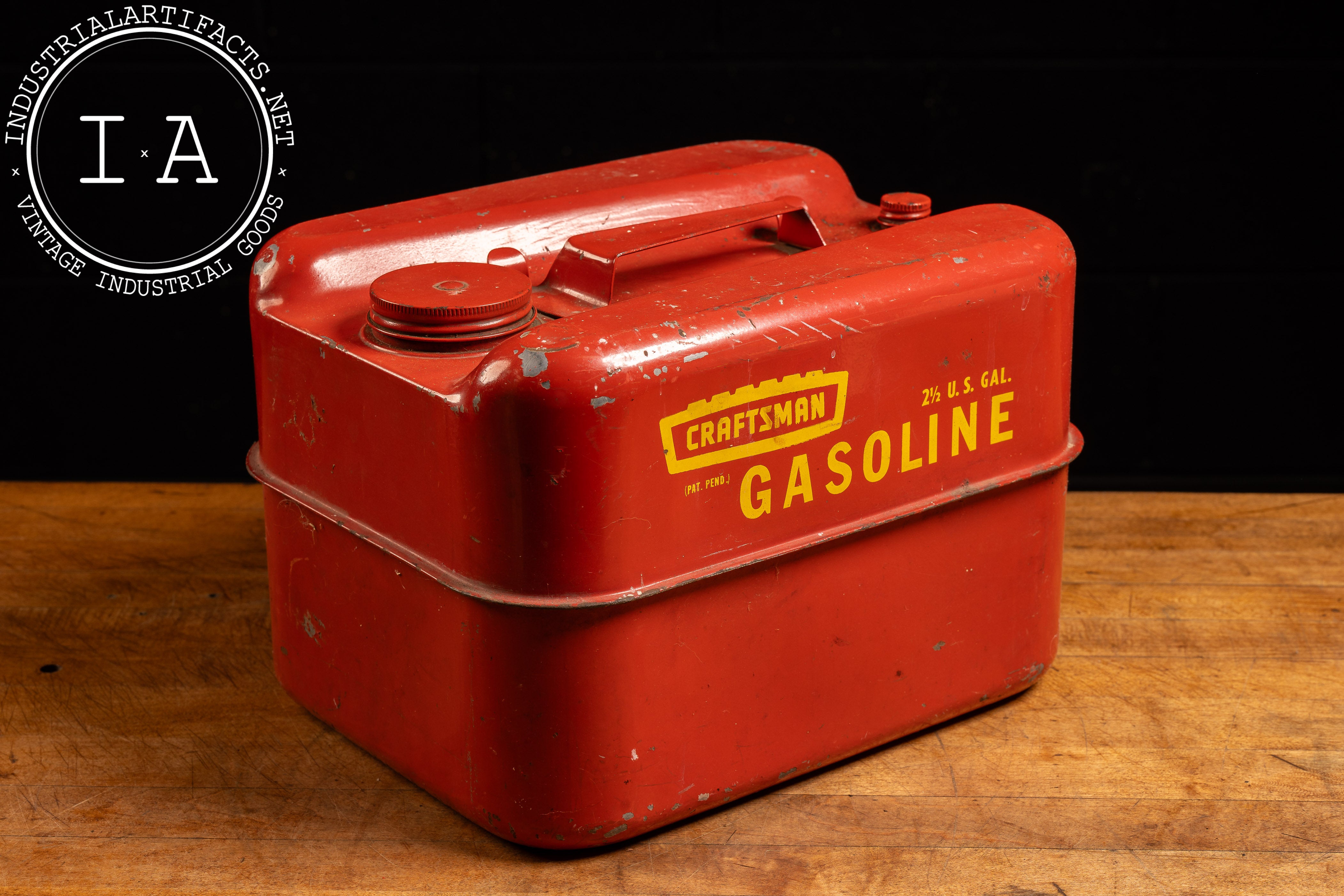 Vintage Craftsman 2.5 Gallon Gas Can – Industrial Artifacts