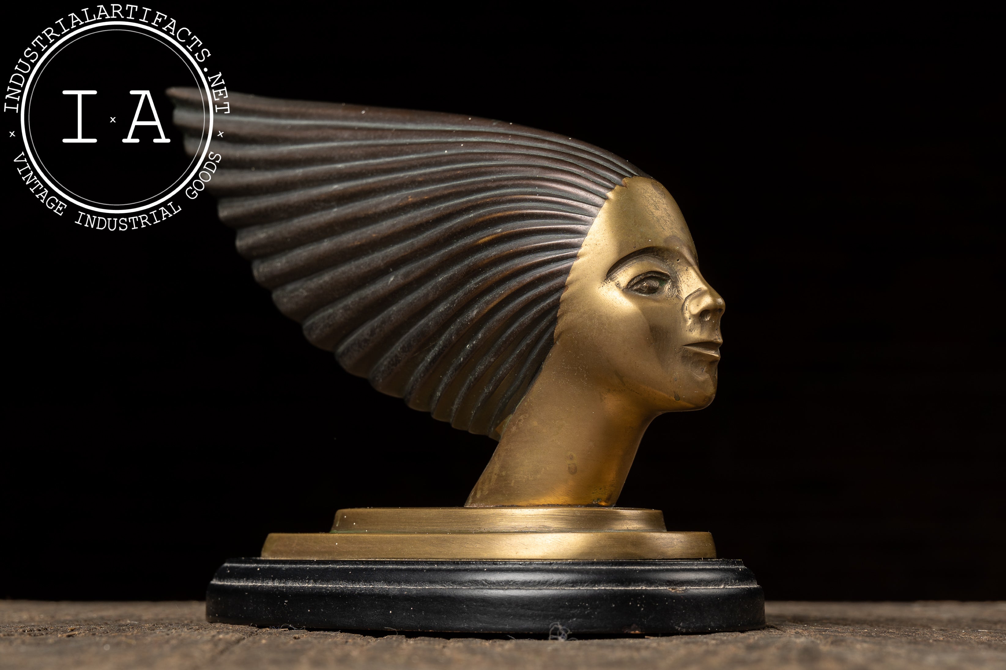 Vintage “Spirit of the Wind” Art Deco Hood Ornament – Industrial Artifacts - Shopping Online Art Deco Artifacts