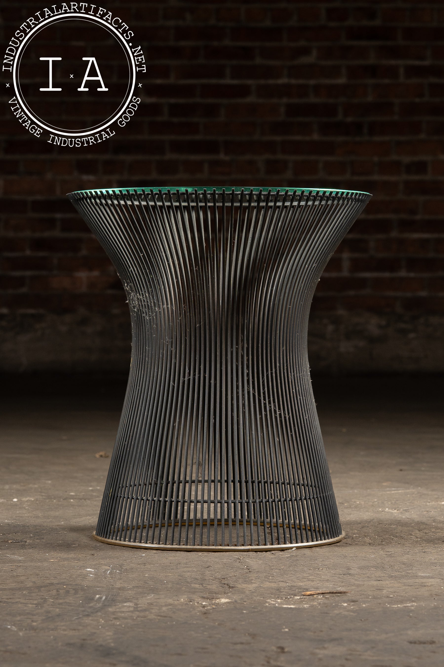 Mid-Century Warren Platner Wireframe Side Table by Knoll – Industrial ...