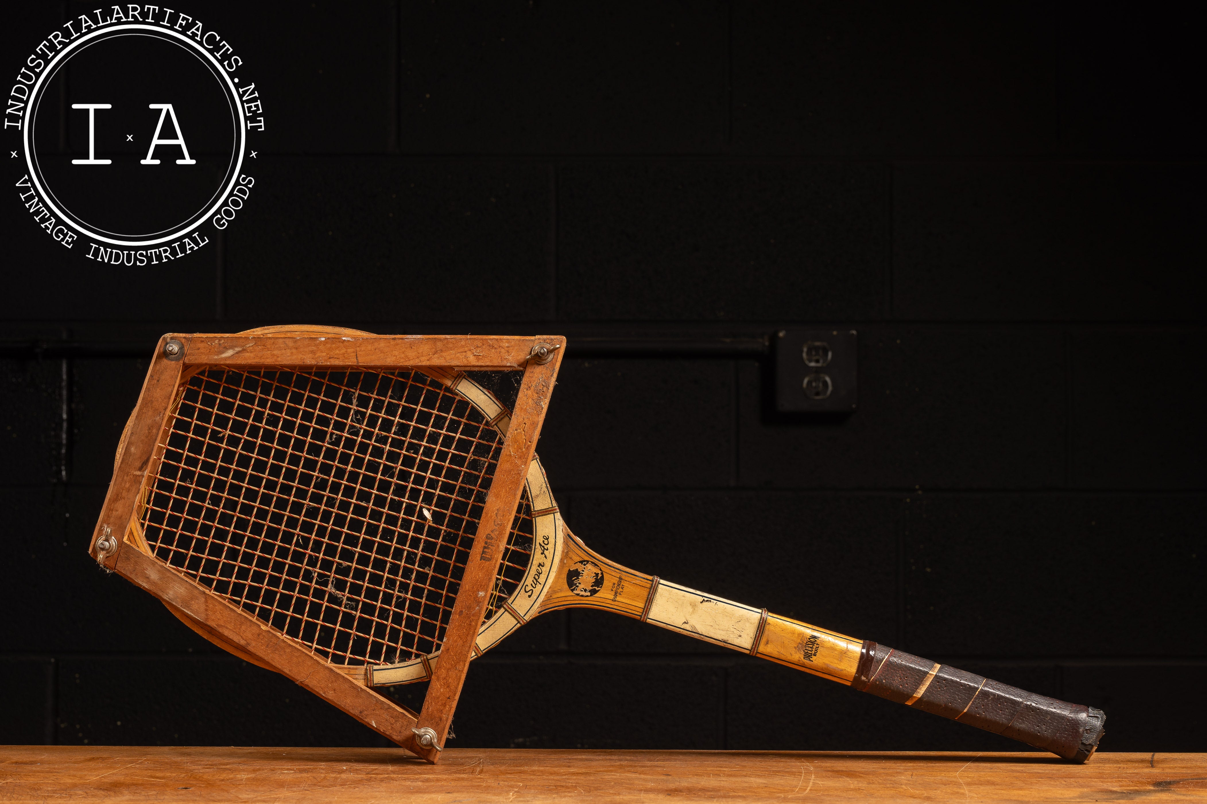 Wilson ACE Tennis Racket / Racquet - Size 4 3/8 - Vintage