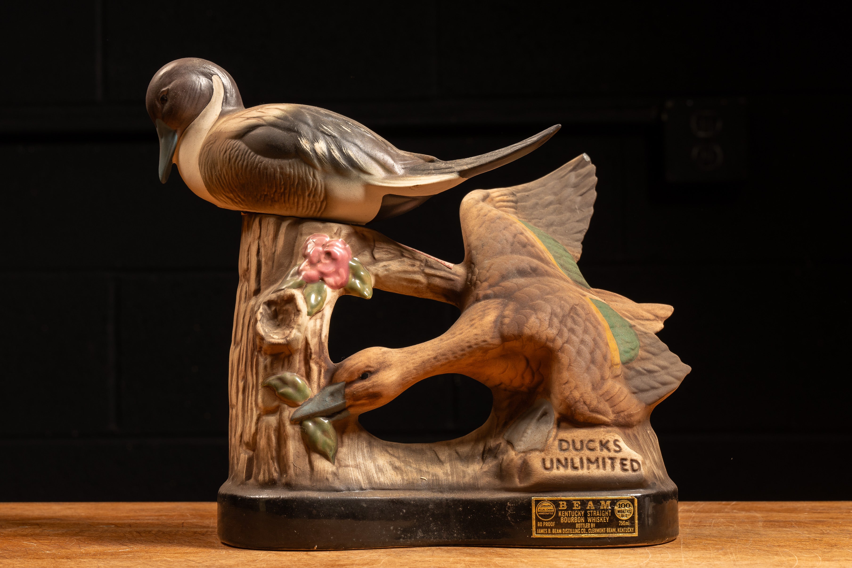 Vintage Ducks Unlimited Memorabilia Jim Beam Decanter – Industrial