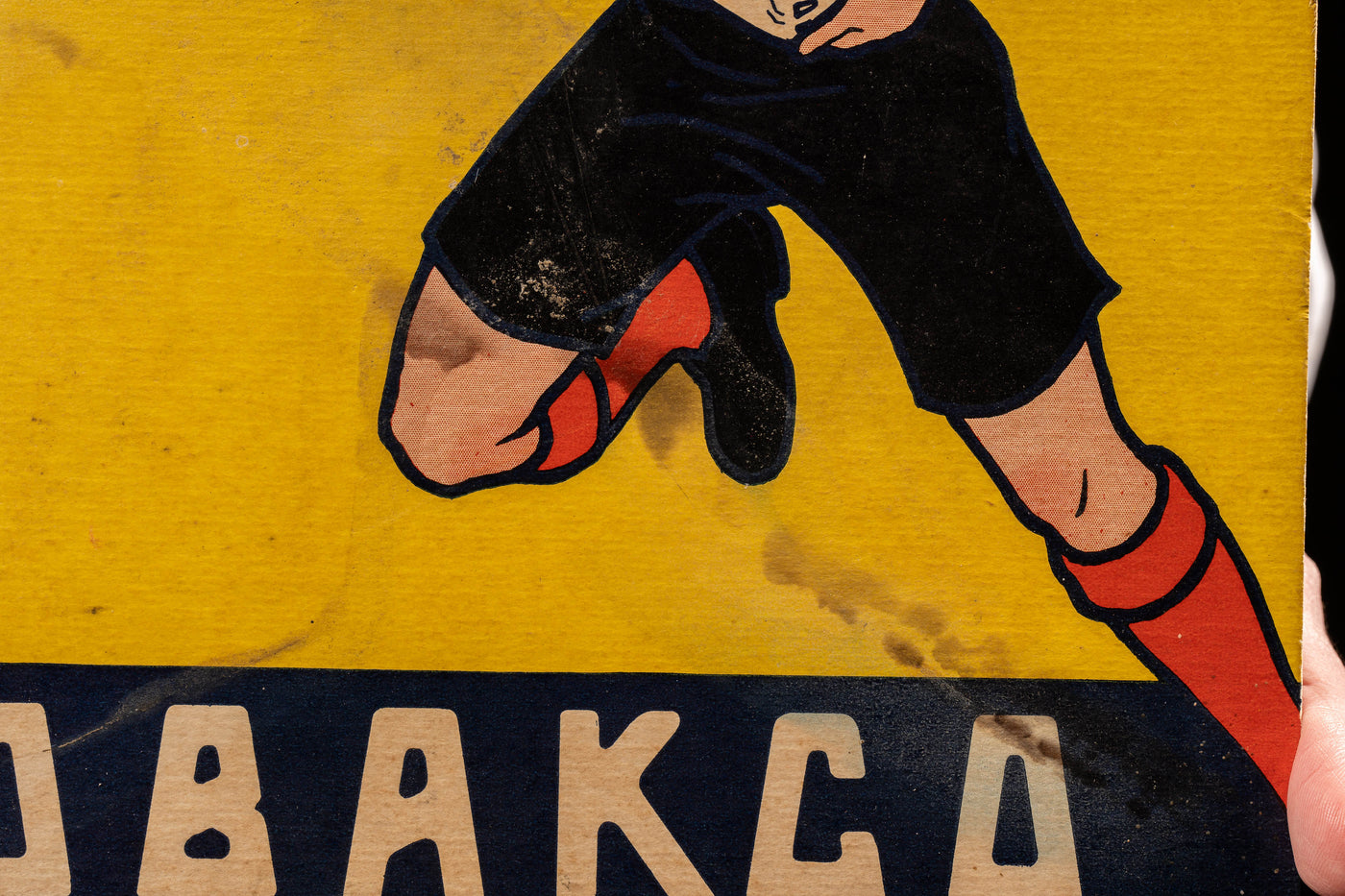 Rare Vintage Cobakco Bread Cardstock Sign