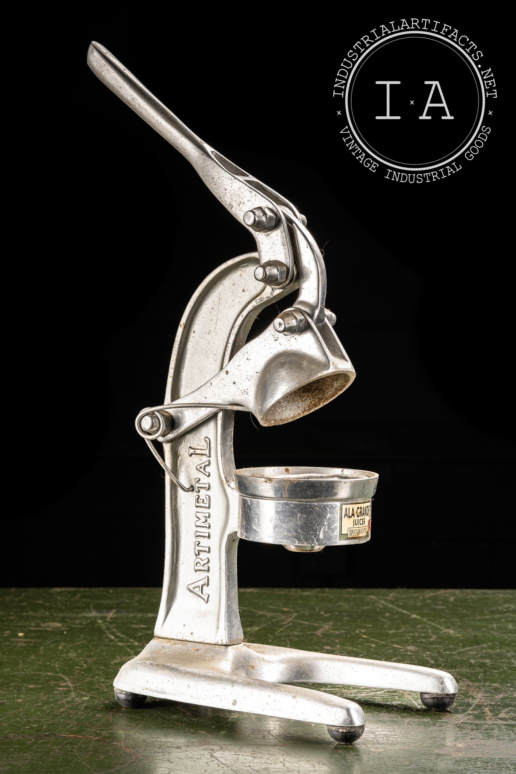 Vintage Ra Chand Tabletop Juicer Industrial Artifacts