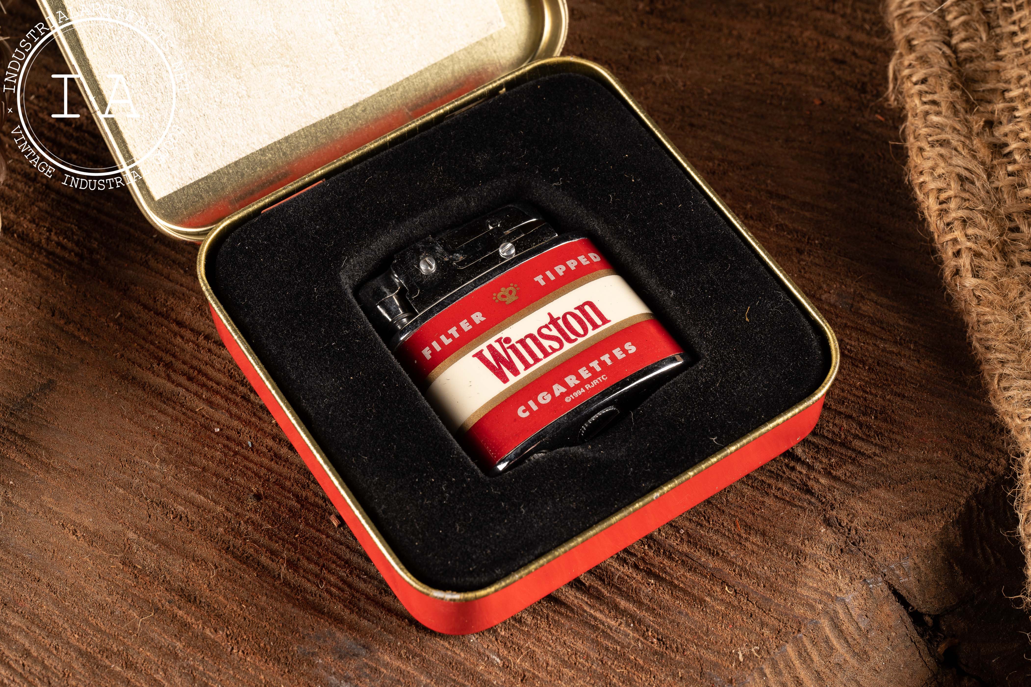 winston cigarettes lighter Vintage 40th Anniversary Winston Lighter – Industrial Artifacts winston cigarettes lighter Vintage 40th Anniversary Winston Lighter – Industrial Artifacts