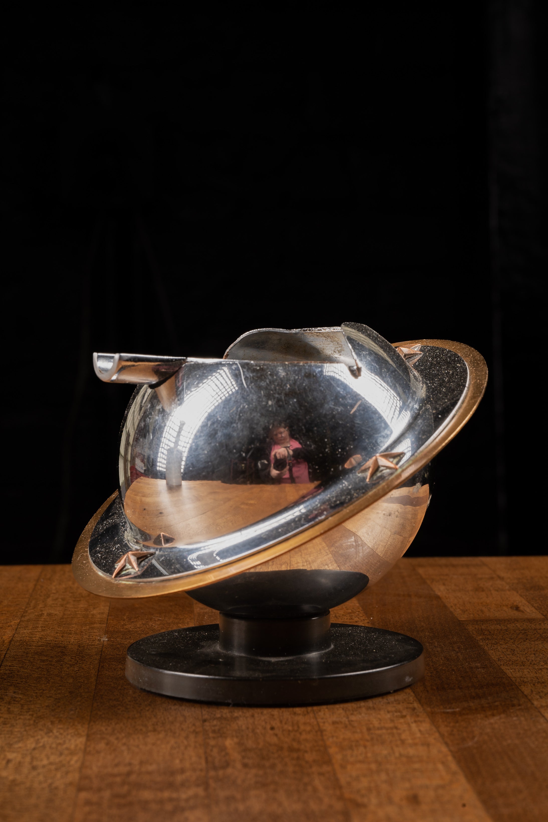 c. 1937 Revere Saturn Ashtray Worlds Fair Souvenir – Industrial