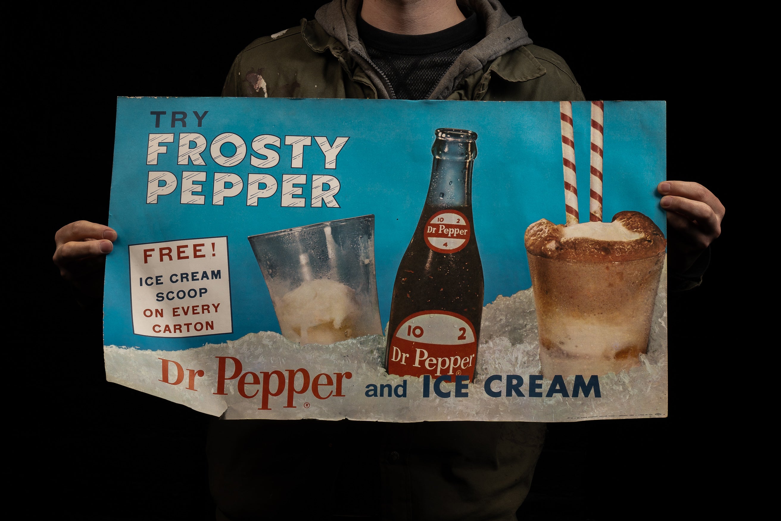 Vintage Dr Pepper Poster – Industrial Artifacts