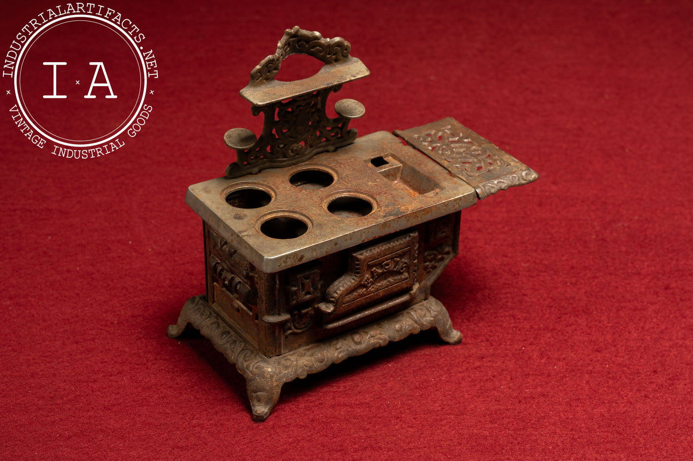 Early 20th Century “Eagle” Cast Iron Toy Stove