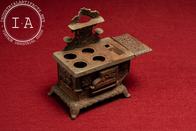 Early 20th Century “Eagle” Cast Iron Toy Stove