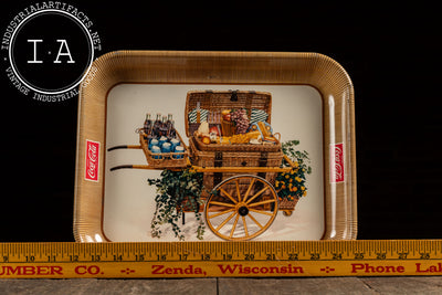 Vintage Coca-Cola Tin Litho Picnic Tray