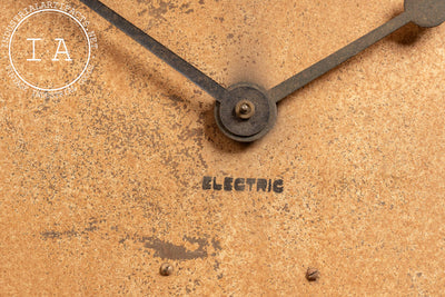 Antique Electric Wall Clock