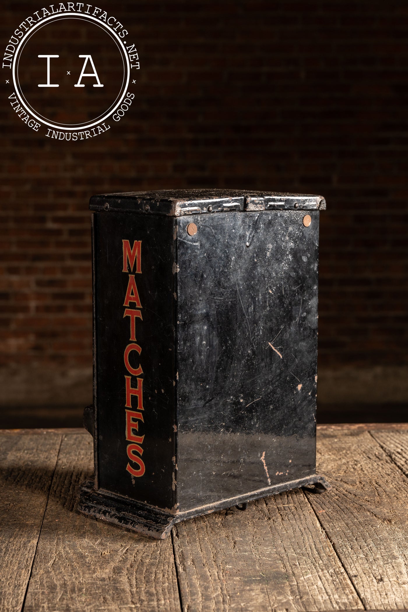 Early 20th Century One-Cent Match Vending Machine by Krema