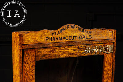 Early 20th Century Pharmacy Cabinet