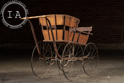 Late 19th Century Oak Baby Carriage by J. S. Ford Johnson