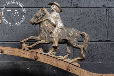 Late 19th Century Butchers Rack Crest by Brecht
