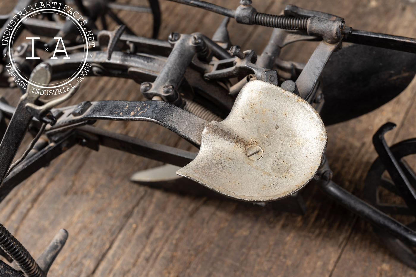 Early 20th Century Seated Plow Salesman Sample