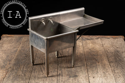 Salesman Sample Stainless Steel Sink