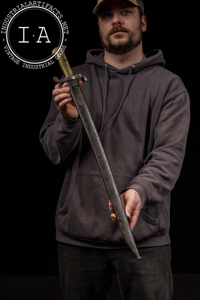 French Model 1842 Yataghan Saber Bayonet by Châtellerault