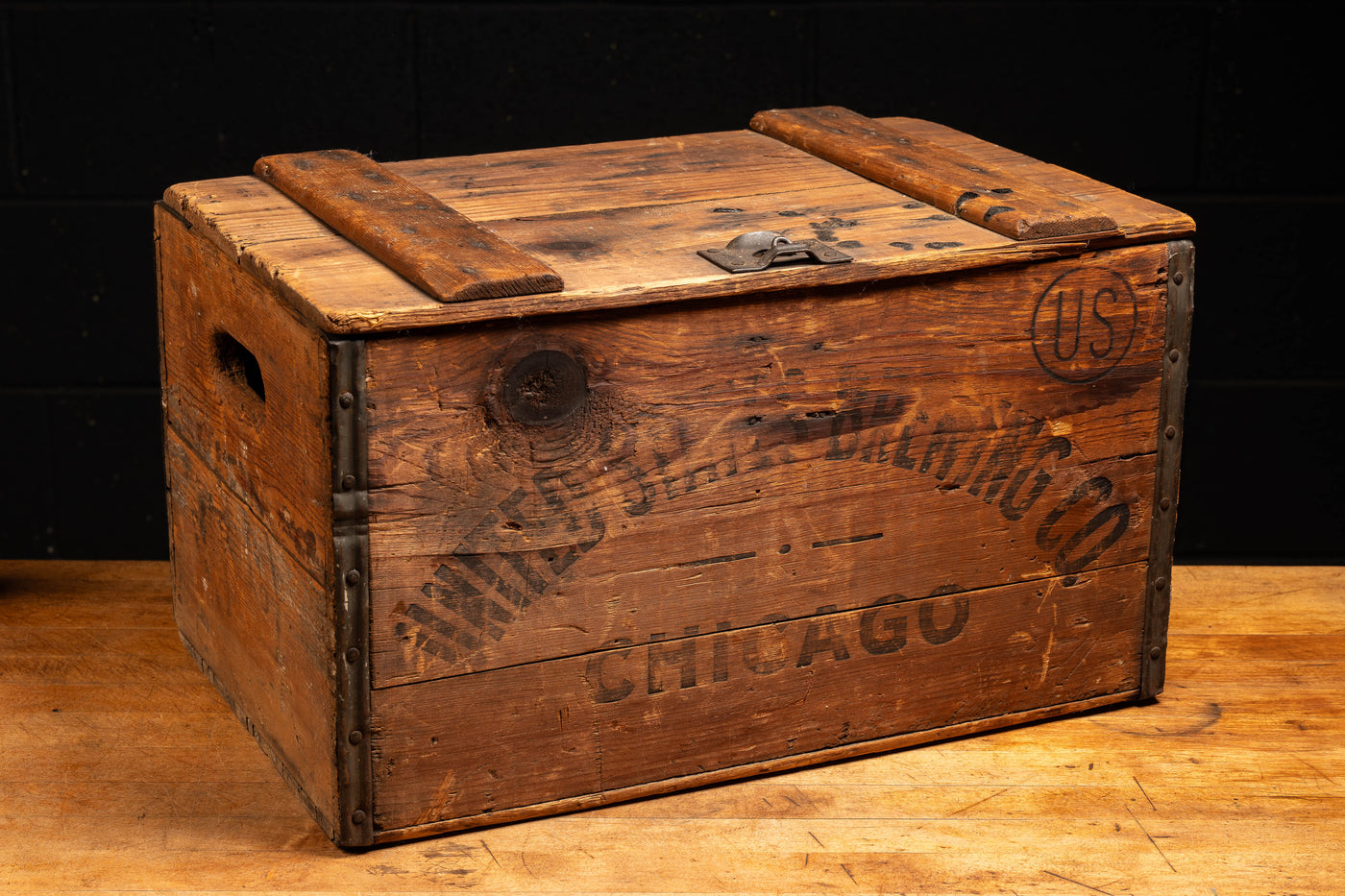 Early 20th Century United States Brewing Co Crate