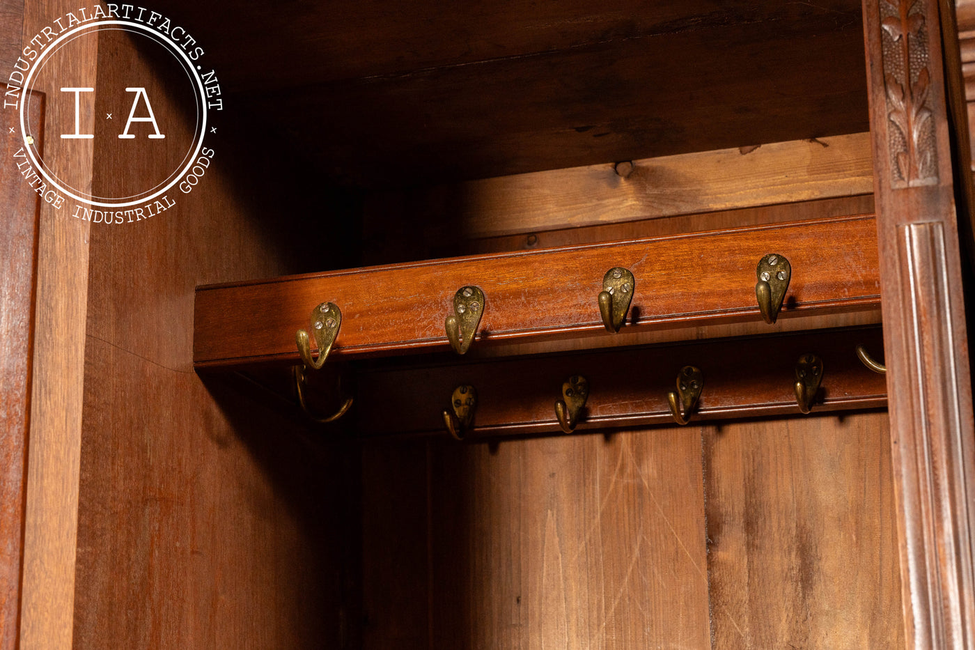 Late 19th Century Arts & Crafts 3-Section Cabinet by Edwards & Sons