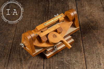 Wooden Brake Press Demonstrator Model