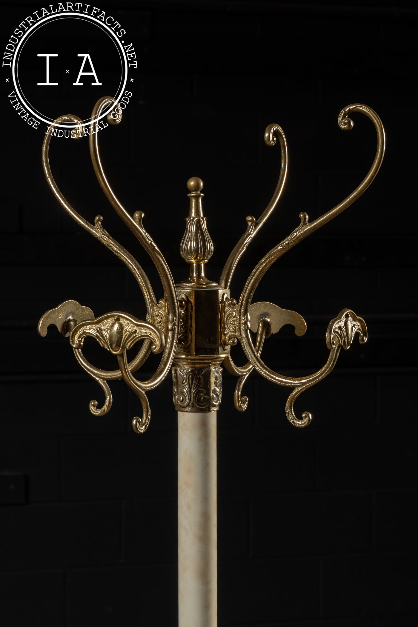 Early 20th Century Empire-Style French Coat Rack