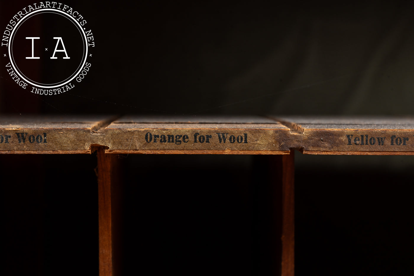 Early 20th Century Diamond Dyes Cabinet