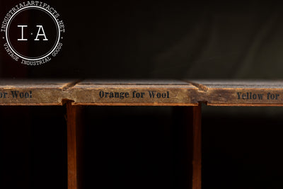 Early 20th Century Diamond Dyes Cabinet