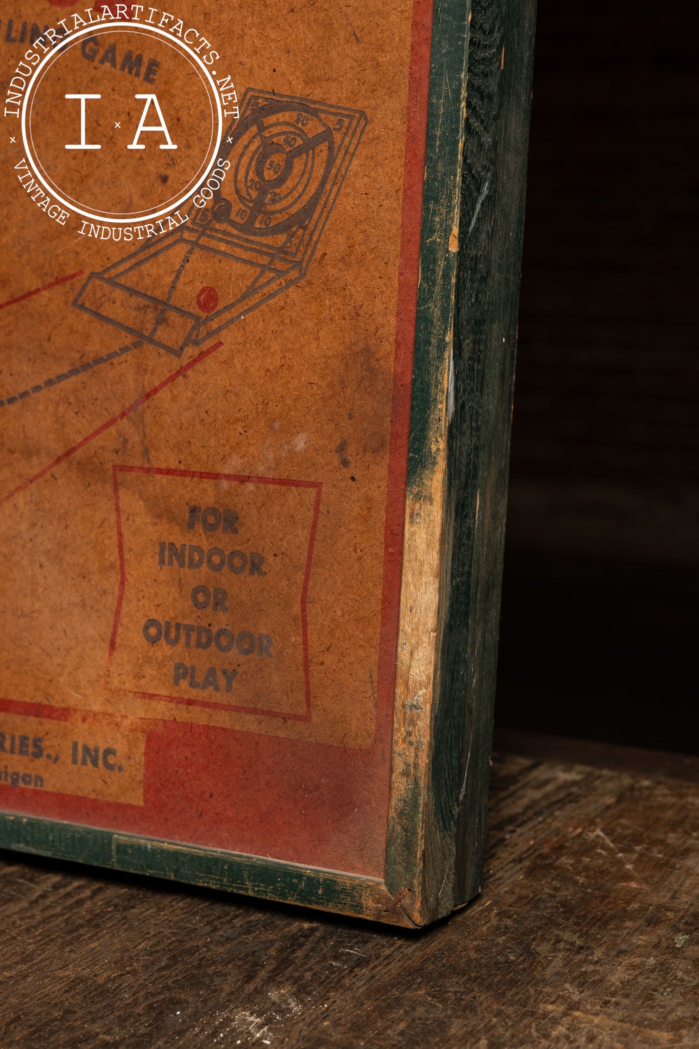 Vintage Carrom "Hi-Bol" Bowling Game