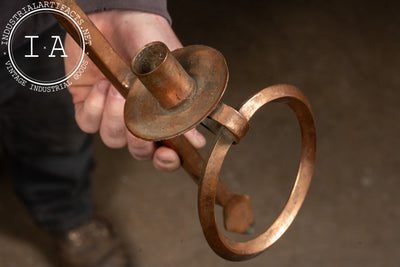 Copper Cross Candle Sconce