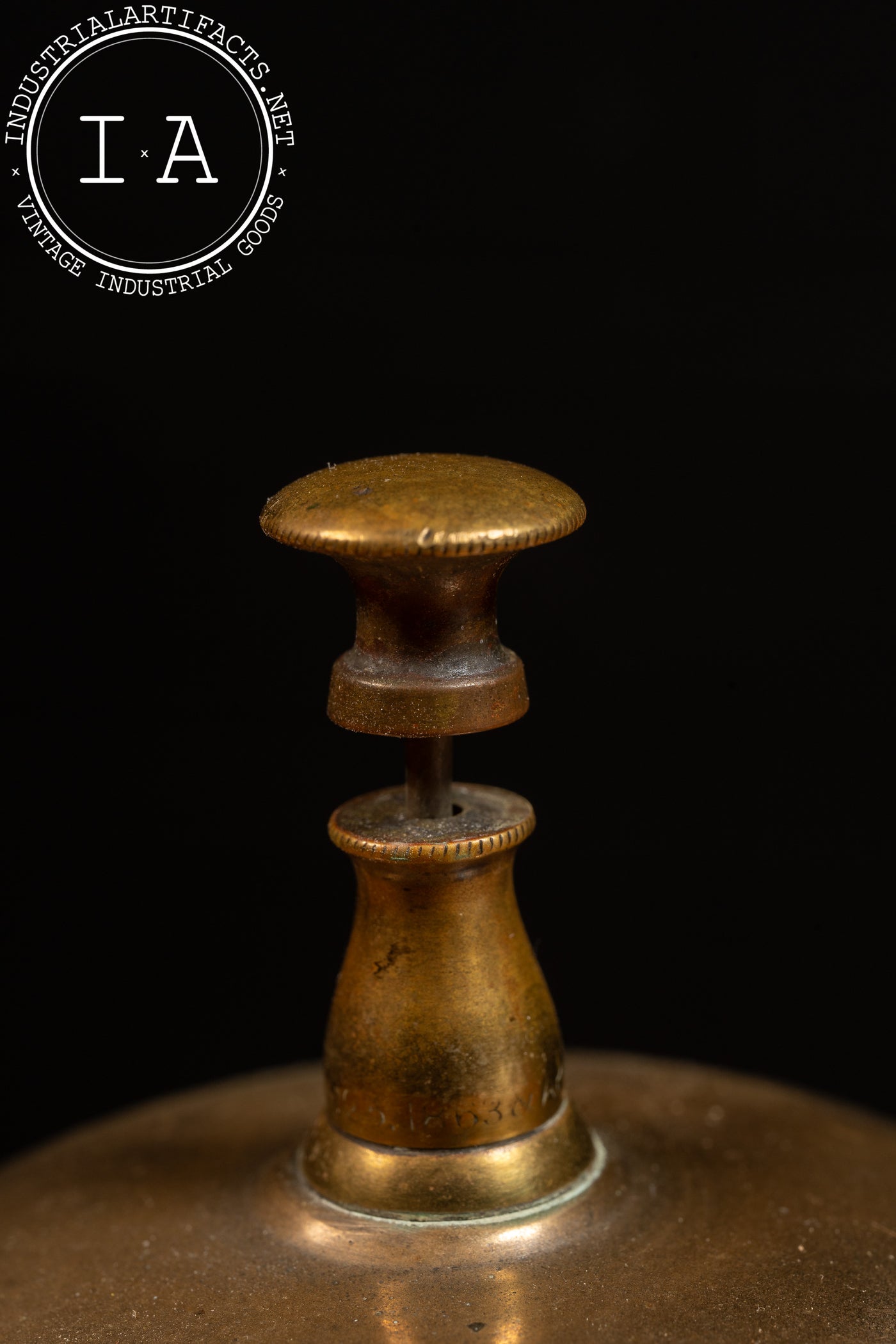 Antique Brass Valet Bell