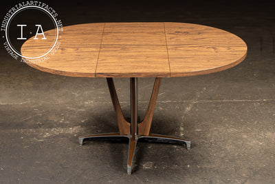 MCM Five-Piece Dining Table and Chair Set by Chromcraft
