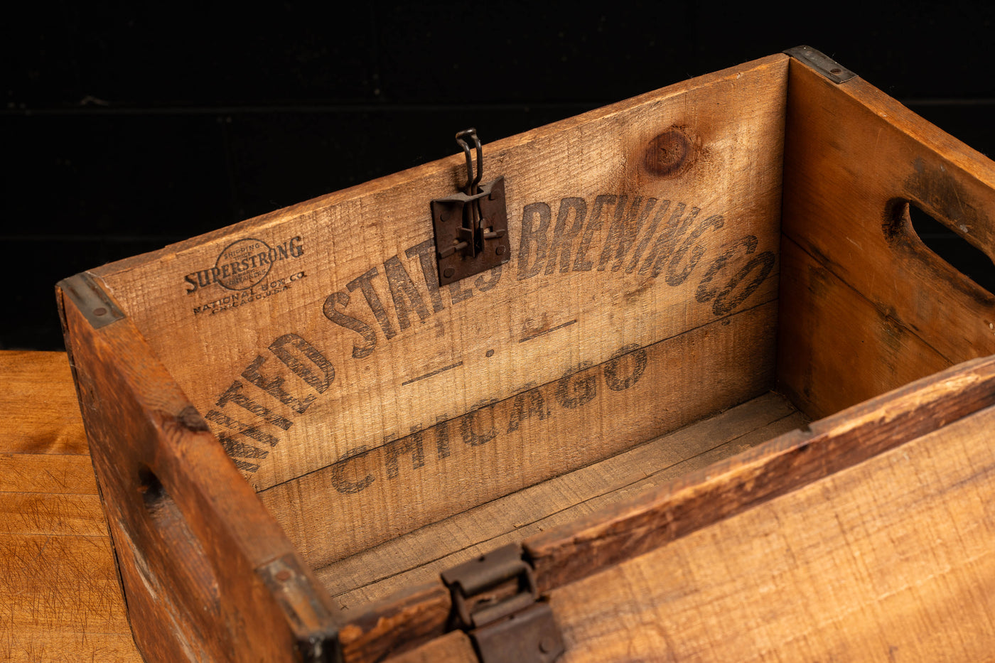 Early 20th Century United States Brewing Co Crate