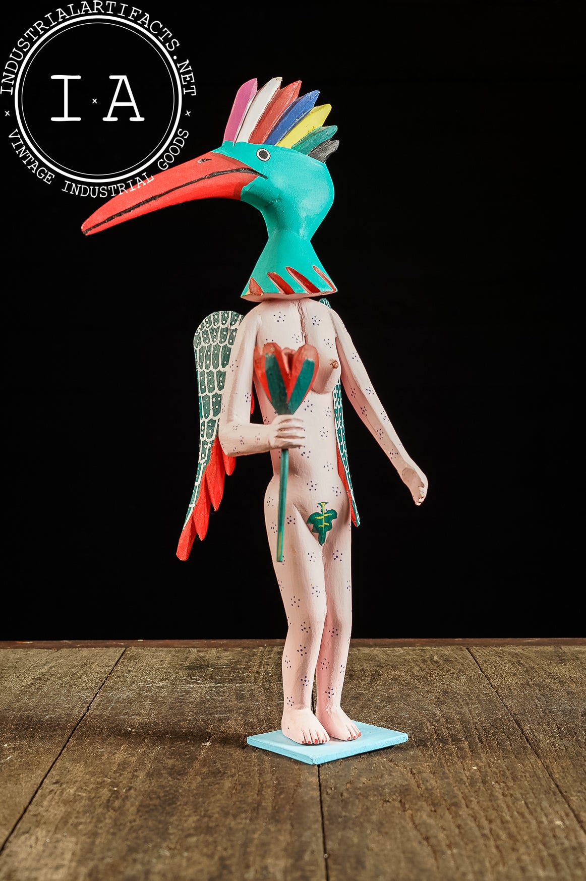 Bird Head Woman | Contemporary Oaxacan Alebrije
