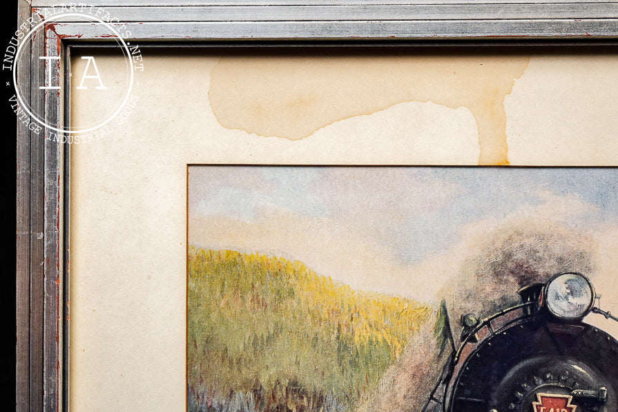 Steam Locomotive No. 5419 at Horseshoe Curve | Teller Framed Print