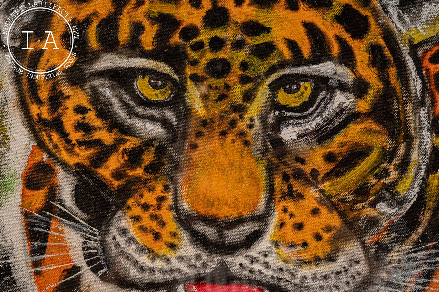 Leopard | Framed Oil Painting