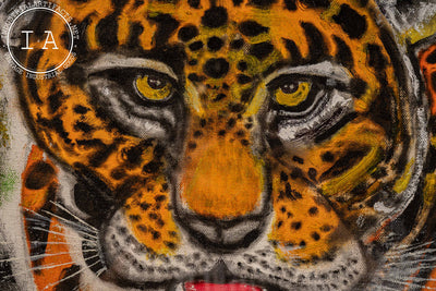 Leopard | Framed Oil Painting
