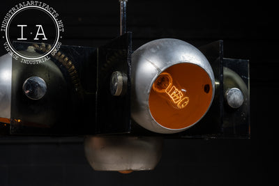 Modernist 5-Bulb Ceiling Light Fixture