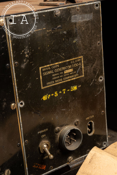 WWII-Era U.S. Army RF Signal Generator