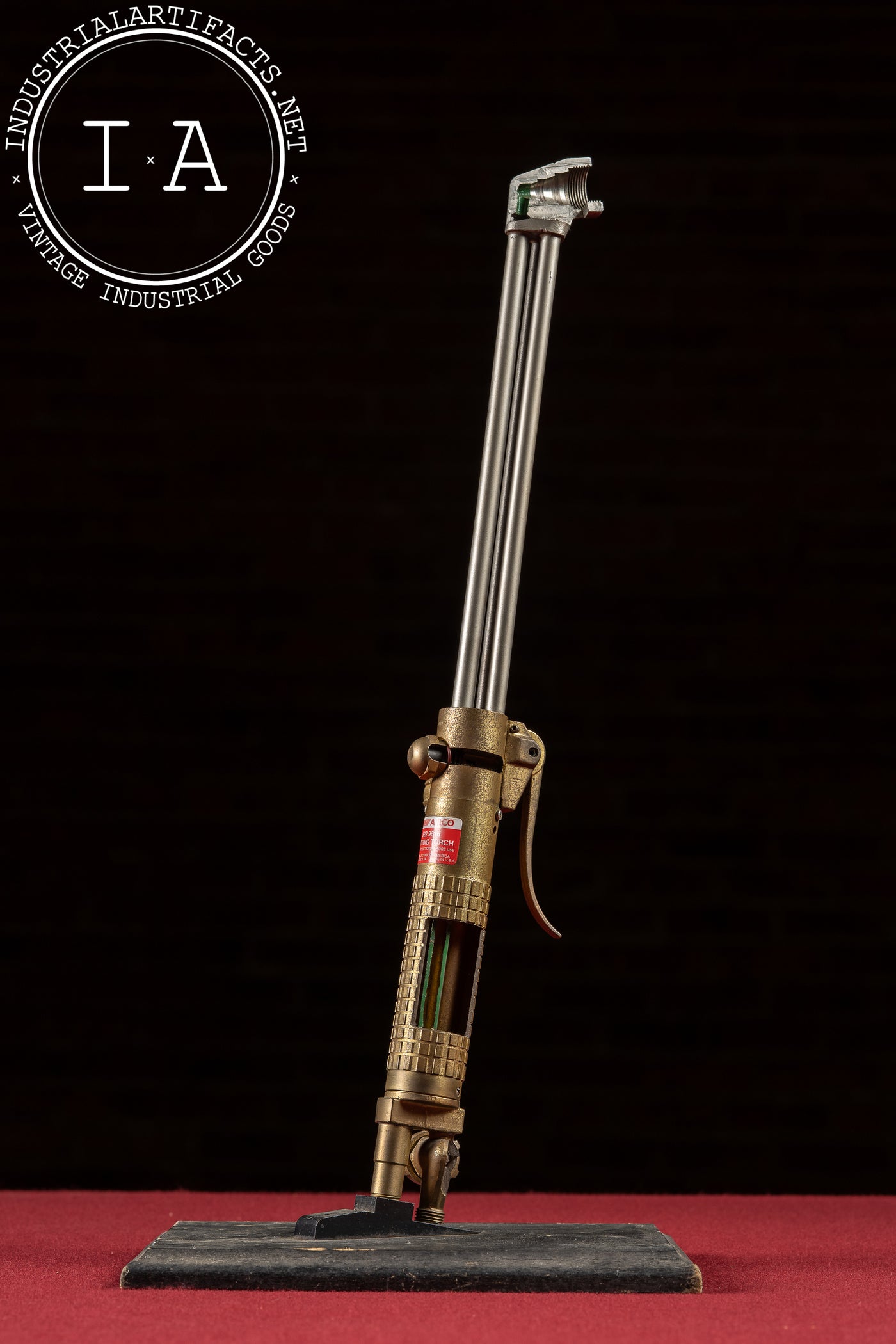 Vintage Oxy-Fuel Cutting Torch Demonstrator by Harris Calorific