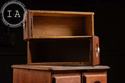 Vintage Singer Spool Cabinet