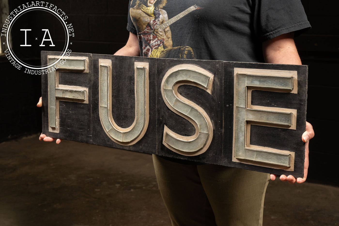 Early 20th Century Fuse Sign