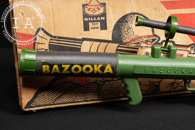 Vintage Cardstock and Plastic Toy Bazooka by Hillan