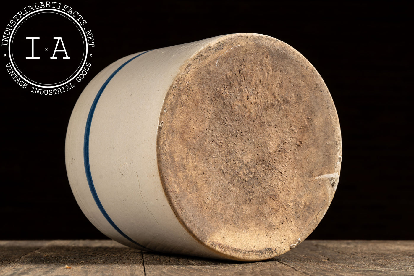 Early 20th Century 2-Gal. Stoneware Crock by Blue Band