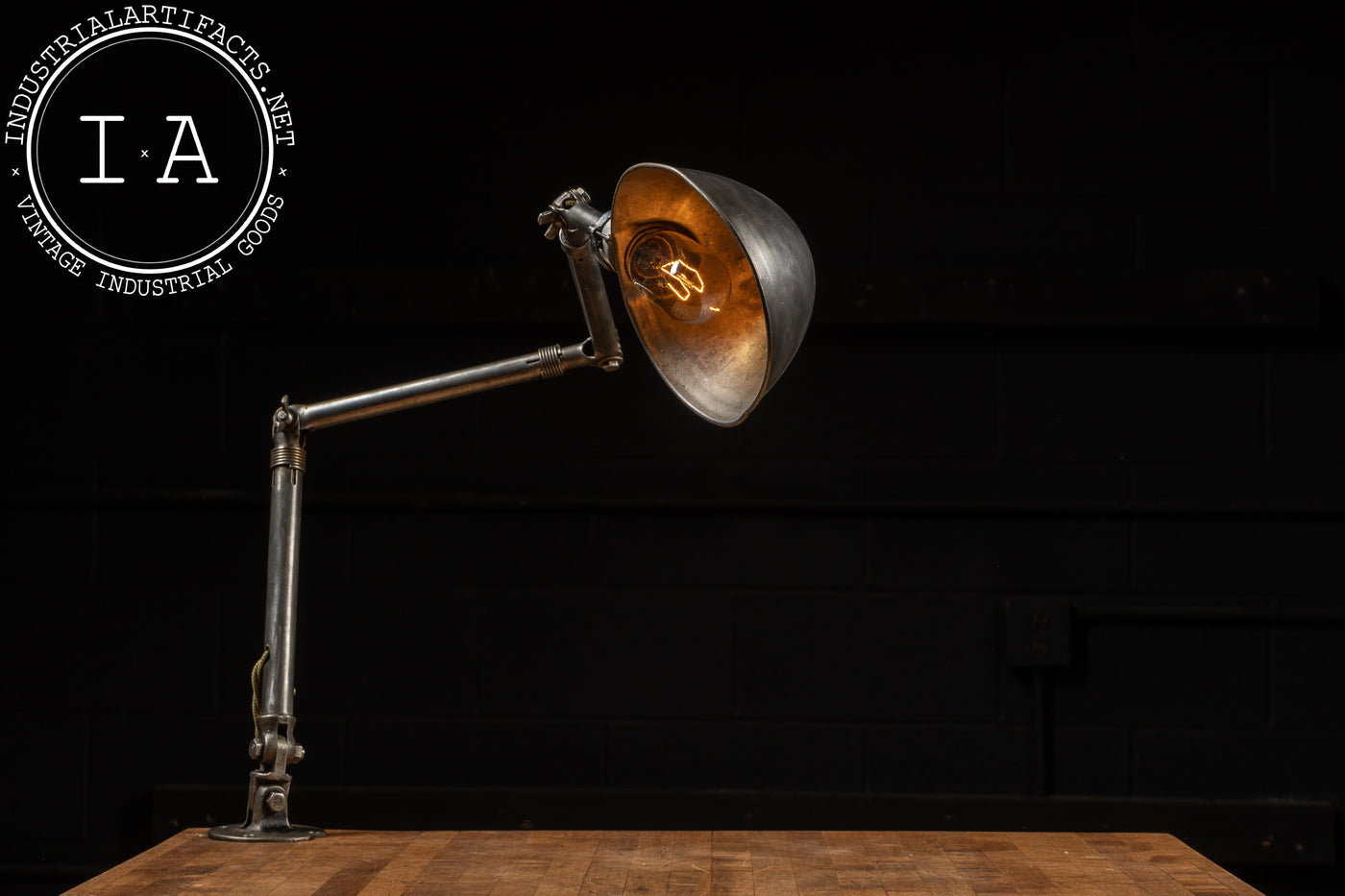 Vintage Ajusco Articulated Industrial Lamp