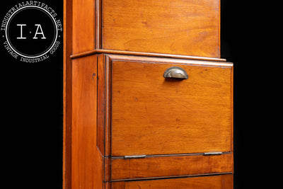 Early 20th Century Mahogany Ship Dresser and Wash Basin