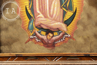 Our Lady Of Guadalupe Felt Painting