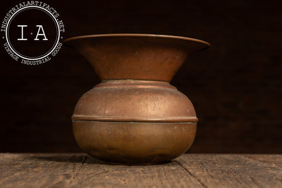 Mid-19th Century Brass Spittoon by Will and Finck