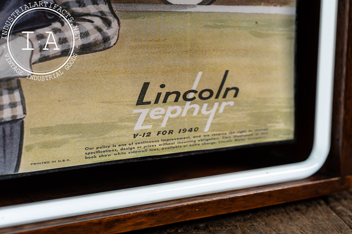 Vintage Neon Revolving Advertising Clock by Electric Ad Clock